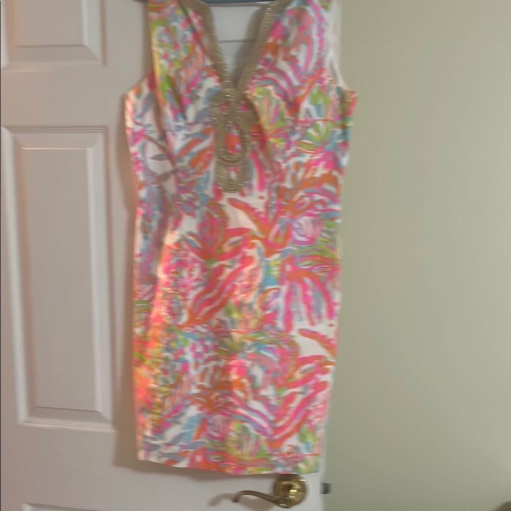 Lilly Pulitzer Multicolor Tropical Mini Dress
